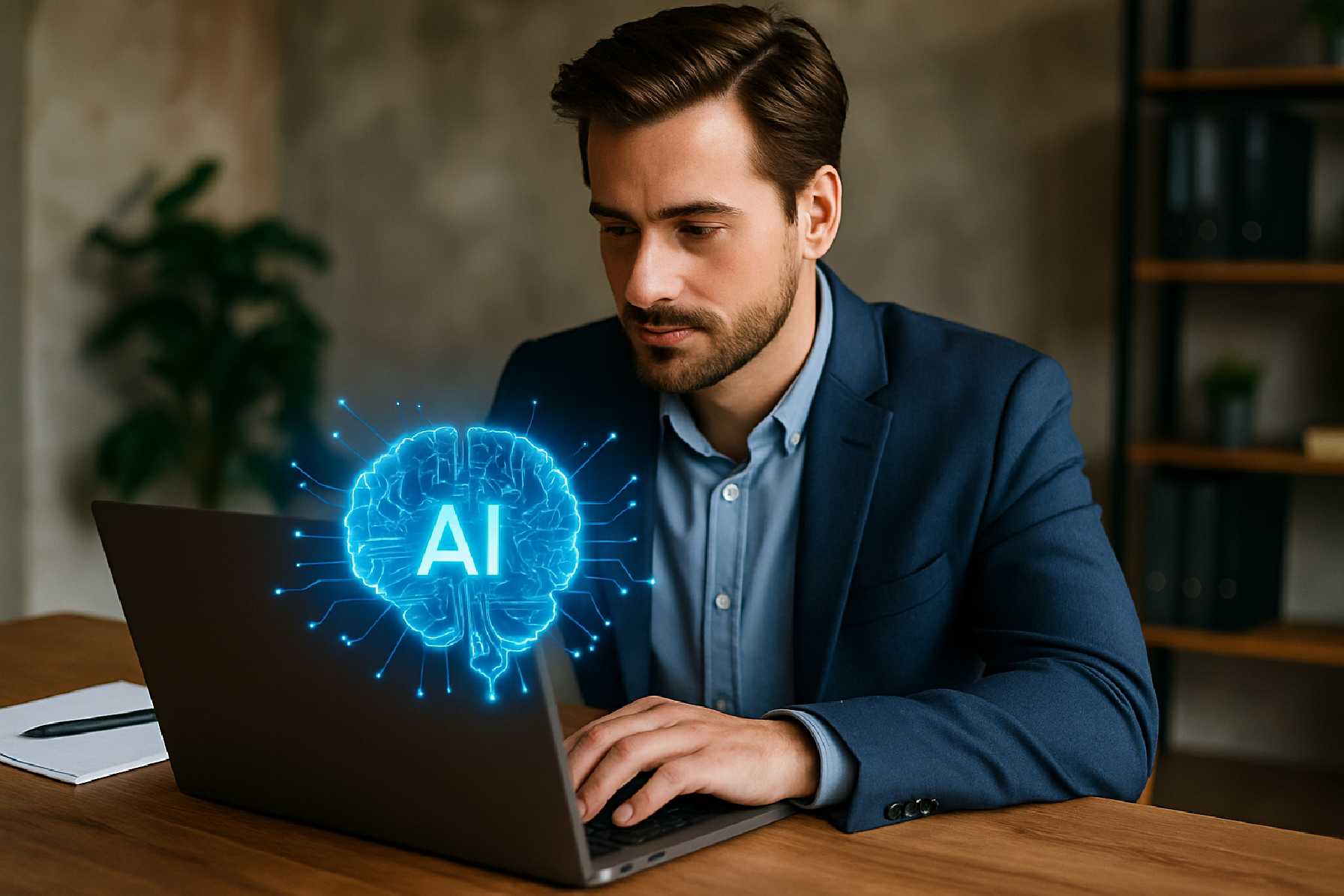 10 שימושים מעשיים של AI בעסק קטן