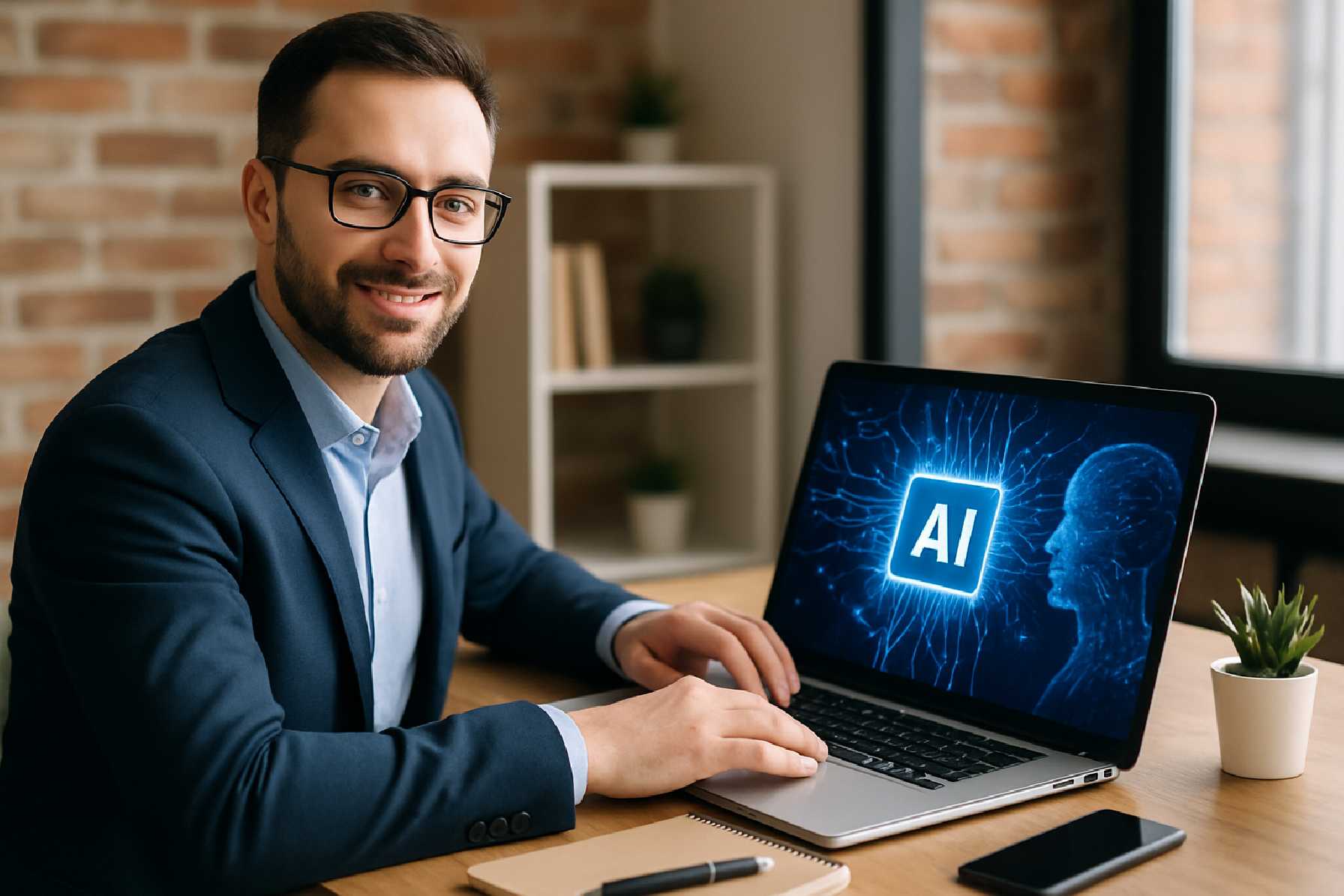 AI לעסק קטן עם יצירת תוכן שיווקי אוטומטי