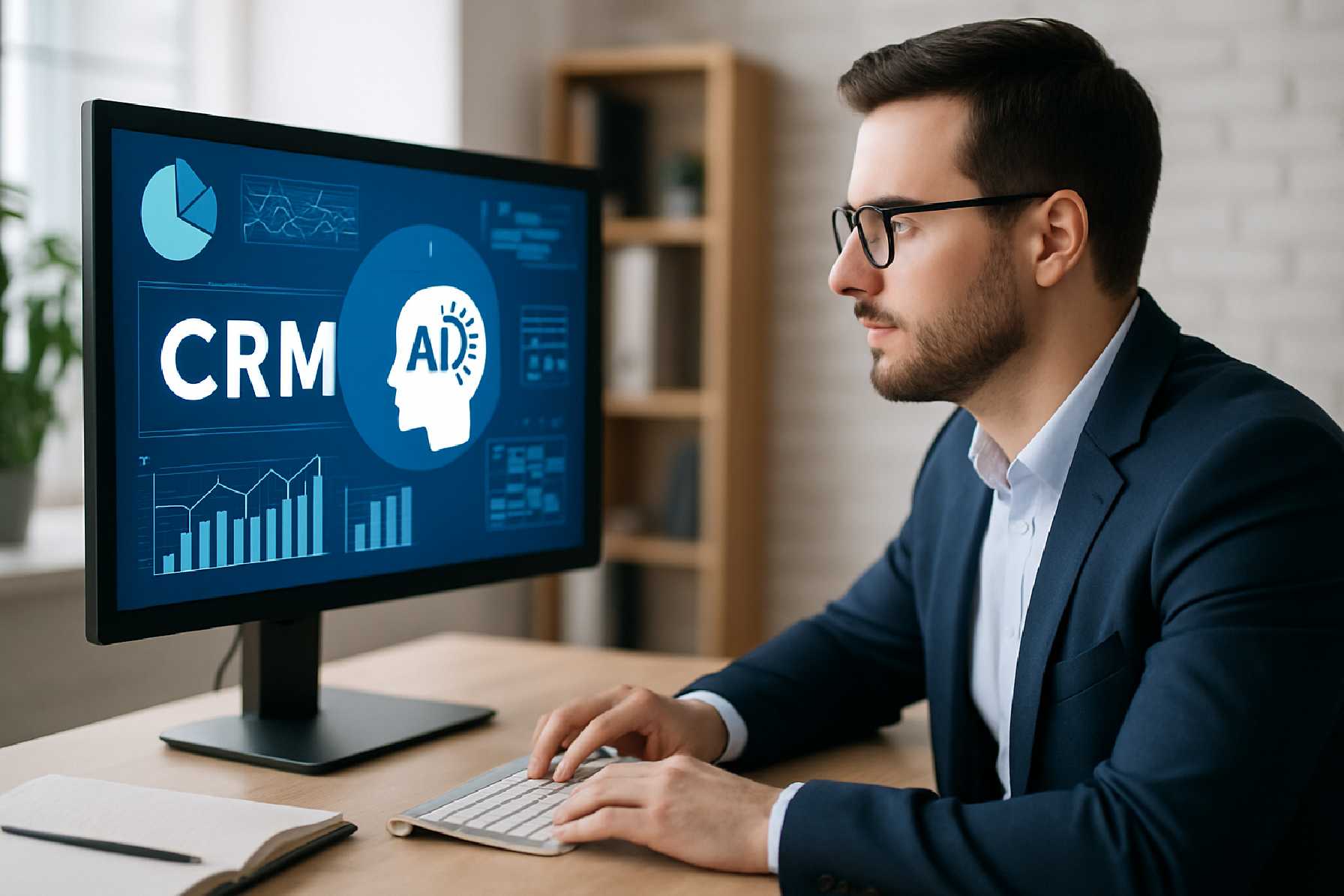 אלטרנטיבה למערכת CRM רגילה בעזרת AI