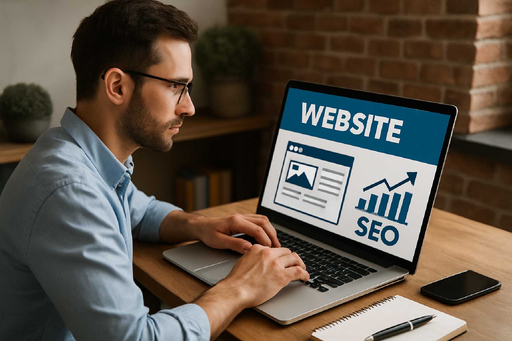 בניית אתר לעסק קטן כולל קידום