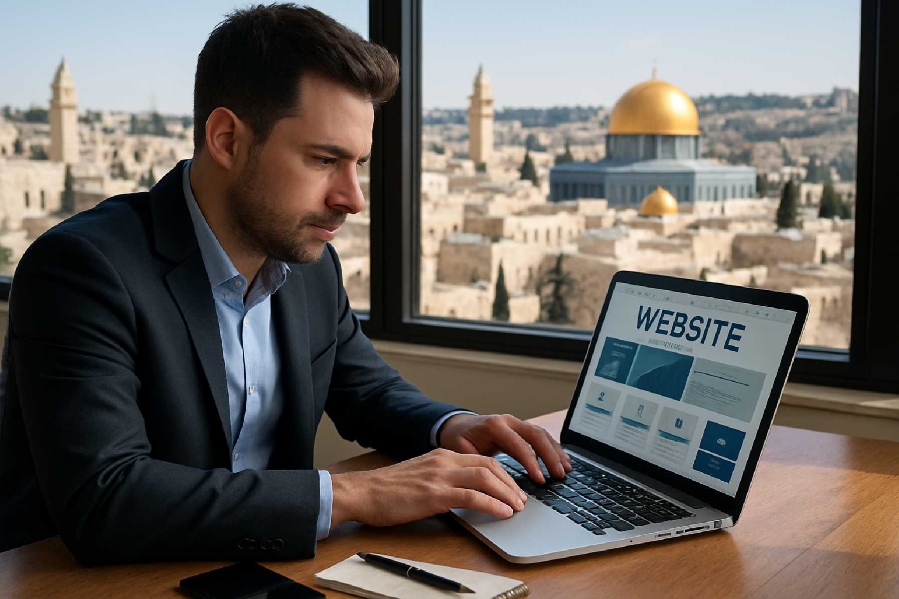 בניית אתר לעסק קטן בירושלים